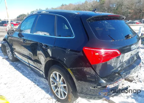 2011 Audi Q5 2.0T Premium from USA, damaged, VIN WA1LFAFP5BA117991